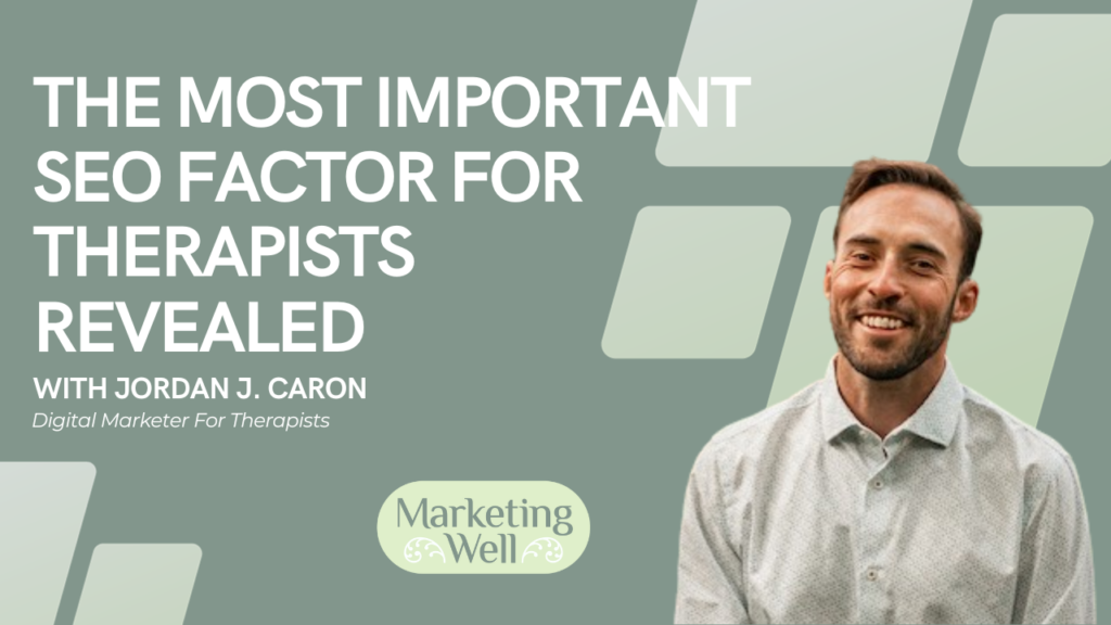 The Most Important SEO Factor For Therapists Revealed